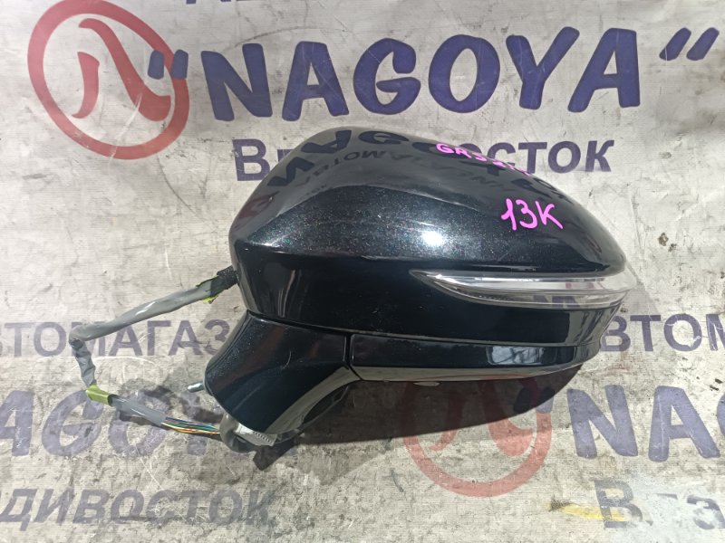 Зеркало TOYOTA CROWN GRS214 2GR-FSE переднее левое 13 KOHTAKTOB (б/у)