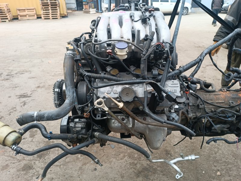 Двигатель MITSUBISHI PAJERO V87W 6G75 SS2570 (б/у)