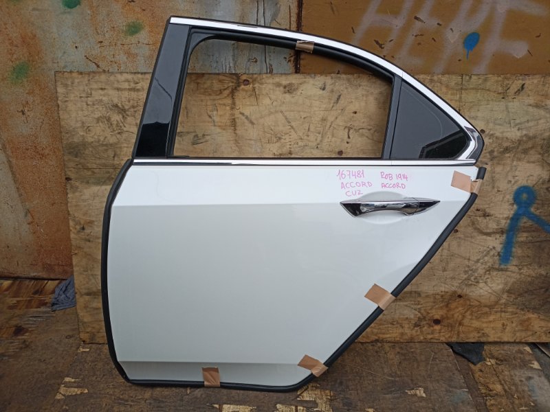 Дверь HONDA ACCORD CU1 K24A задняя левая COLOR NH788P (б/у)