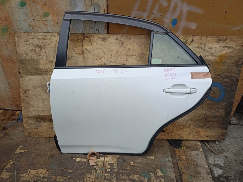 Дверь TOYOTA ALLION ZRT265 2ZR-FAE задняя левая COLOR 070 (б/у)
