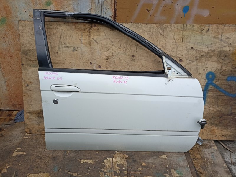 Дверь NISSAN AVENIR W11 QG18DE передняя правая COLOR QX1 (б/у)