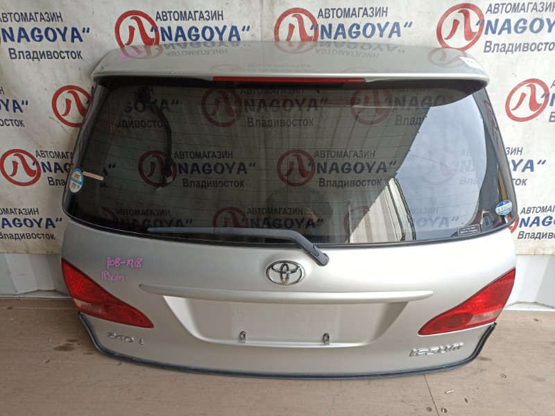 Дверь 5-я TOYOTA IPSUM ACM26 2AZ-FE задняя 44-37 (б/у)