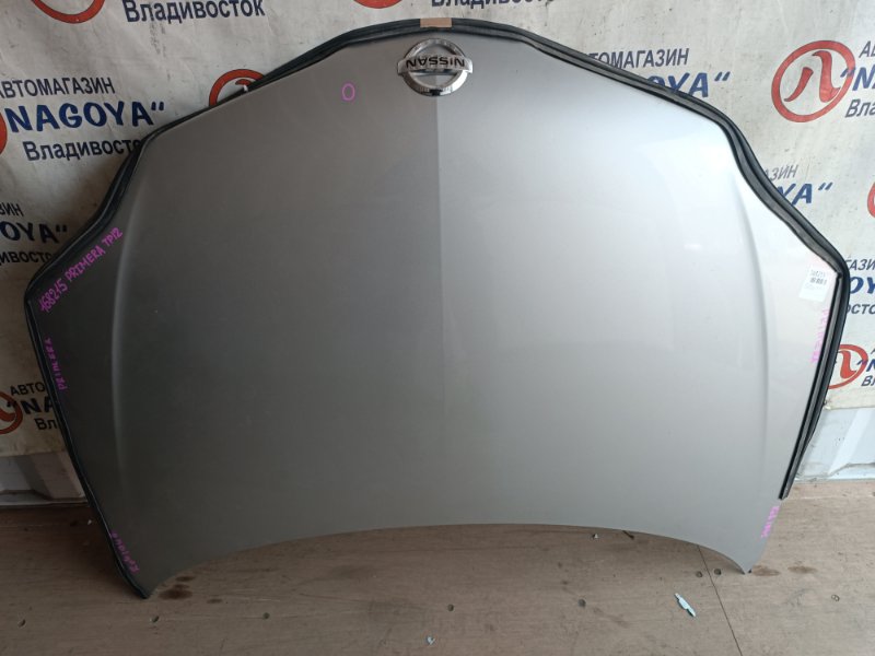 Капот NISSAN PRIMERA TP12 QR20DE передний COLOR KY0 (б/у)