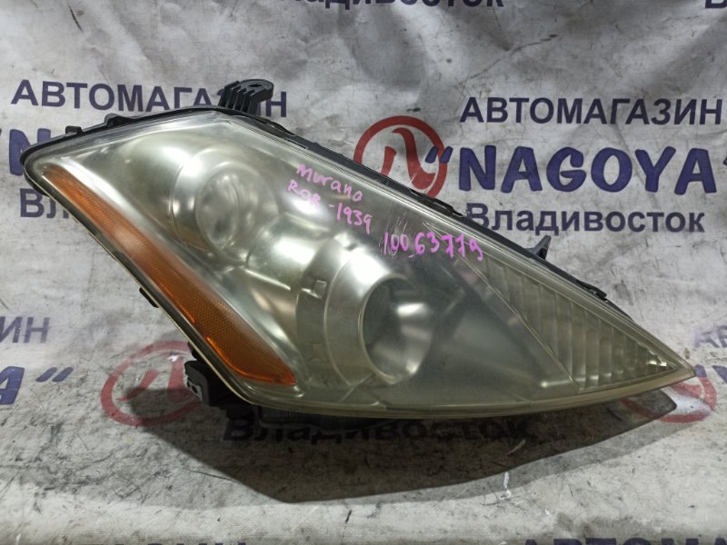 Фара NISSAN MURANO PNZ50 VQ35DE передняя правая 100-63779 (б/у)
