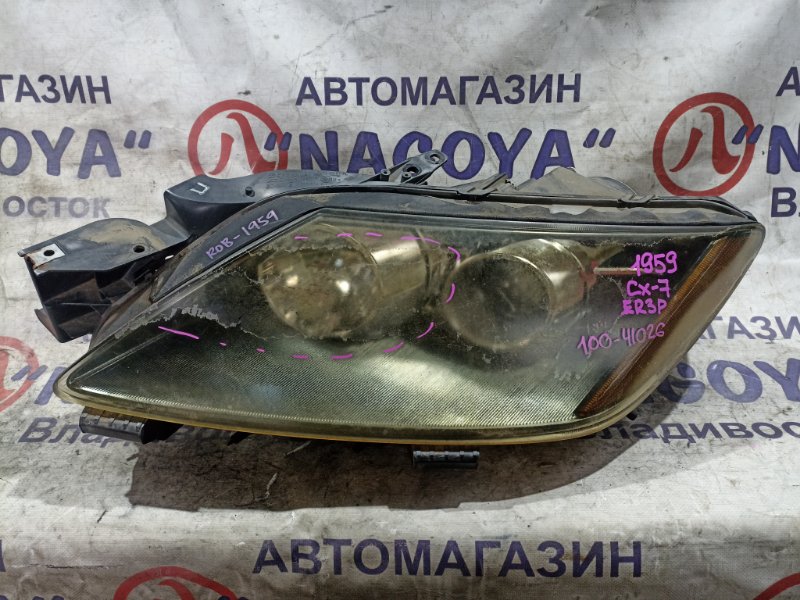Фара MAZDA CX-7 ER3P L3-VDT передняя левая 100-41026 (б/у)
