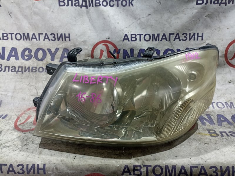 Фара NISSAN LIBERTY RM12 QR20DE передняя левая 1686 (б/у)