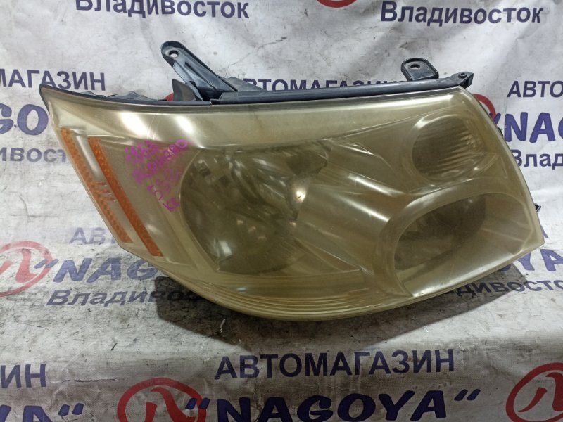 Фара TOYOTA ALPHARD MNH15 1MZ-FE передняя правая 58-2 (б/у)