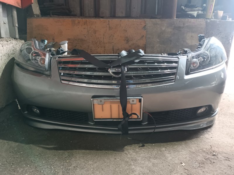 Nose cut NISSAN FUGA PNY50 VQ35DE передний P4770 (б/у)