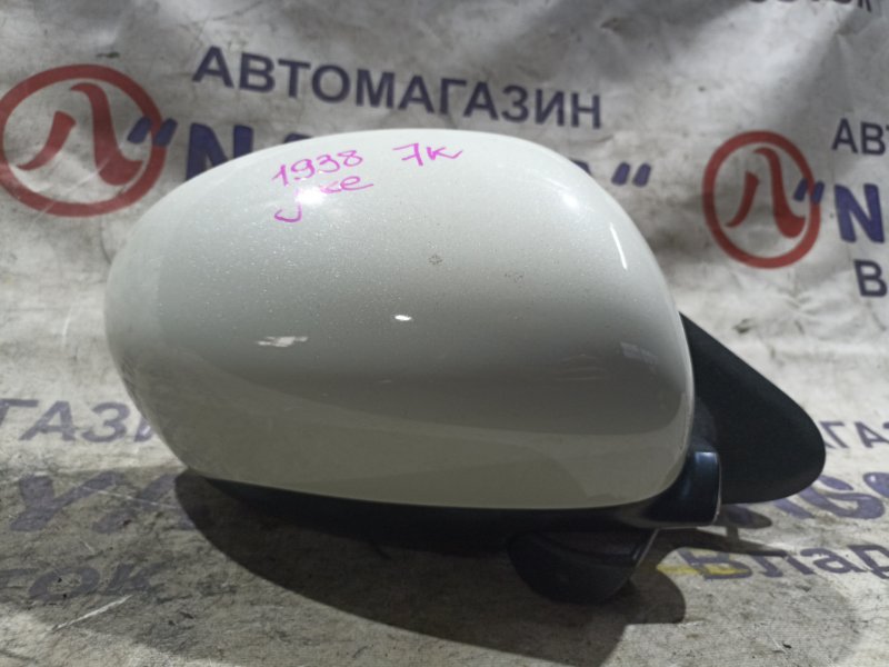 Зеркало NISSAN JUKE NF15 MR16DDT переднее правое 7 KOHTAKTOB (б/у)