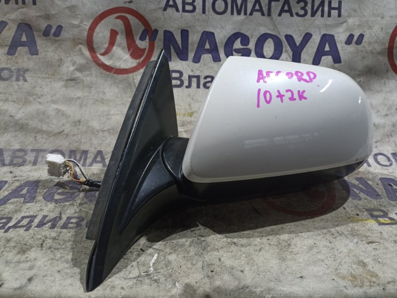 Зеркало HONDA ACCORD CU1 K24A переднее левое 10+2 KOHTAKTA (б/у)