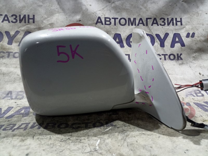 Зеркало TOYOTA TOWN ACE NOAH KR42 3S-FE переднее правое 5 KOHTAKTOB (б/у)