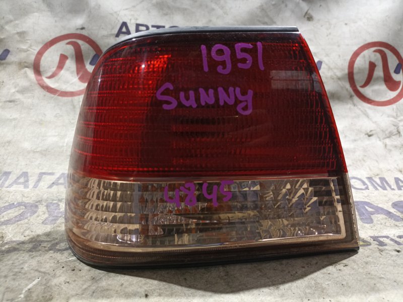 Стоп-сигнал NISSAN SUNNY FB15 QG15DE задний левый 4845A (б/у)