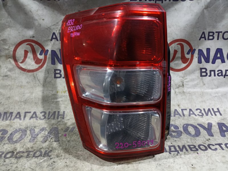 Стоп-сигнал SUZUKI ESCUDO TA74W J20A задний левый 220-59079 (б/у)