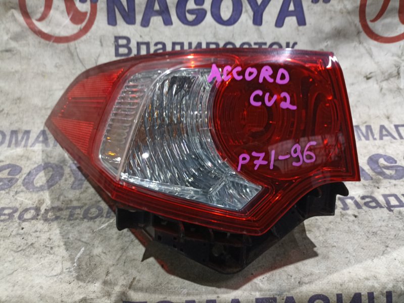 Стоп-сигнал HONDA ACCORD CU2 K24A задний левый P7196 (б/у)