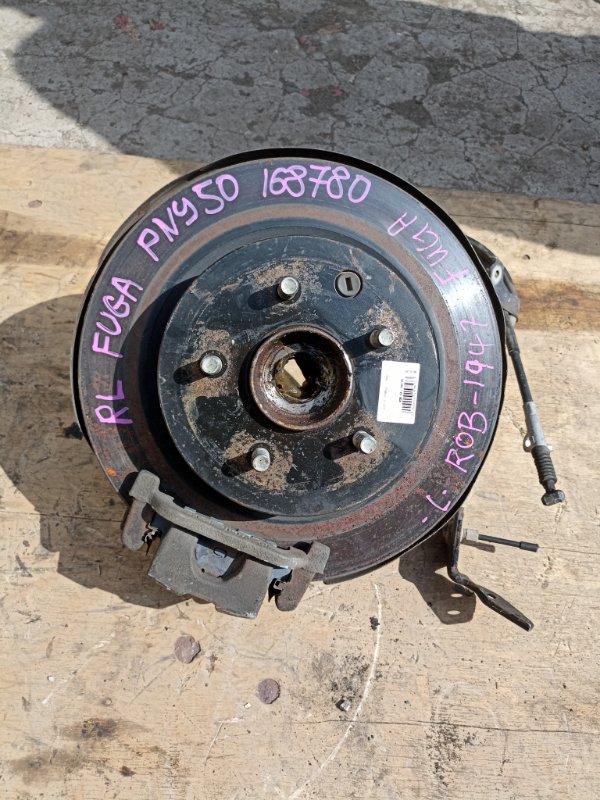 Ступица NISSAN FUGA PNY50 VQ35DE задняя левая (б/у)