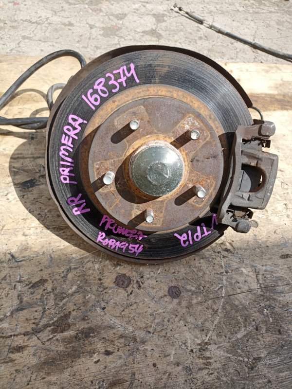 Ступица NISSAN PRIMERA WTP12 QR20DE задняя правая ABS (б/у)