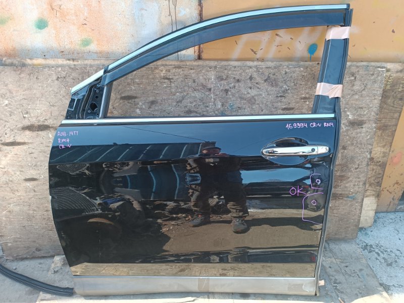 Дверь HONDA CR-V RM4 K24A передняя левая COLOR NH812P (б/у)