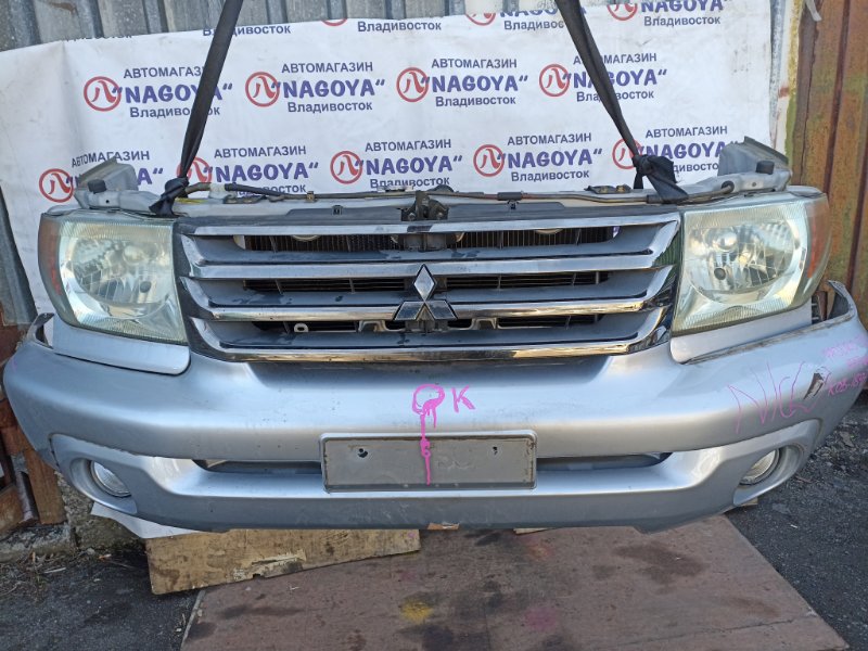 Nose cut MITSUBISHI PAJERO IO H77W 4G94 передний 100-87312 (б/у)