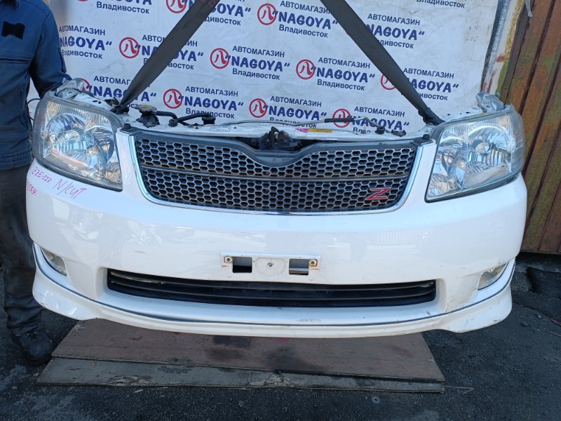 Nose cut TOYOTA COROLLA FIELDER ZZE123 2ZZ-GE передний 12-500 (б/у)