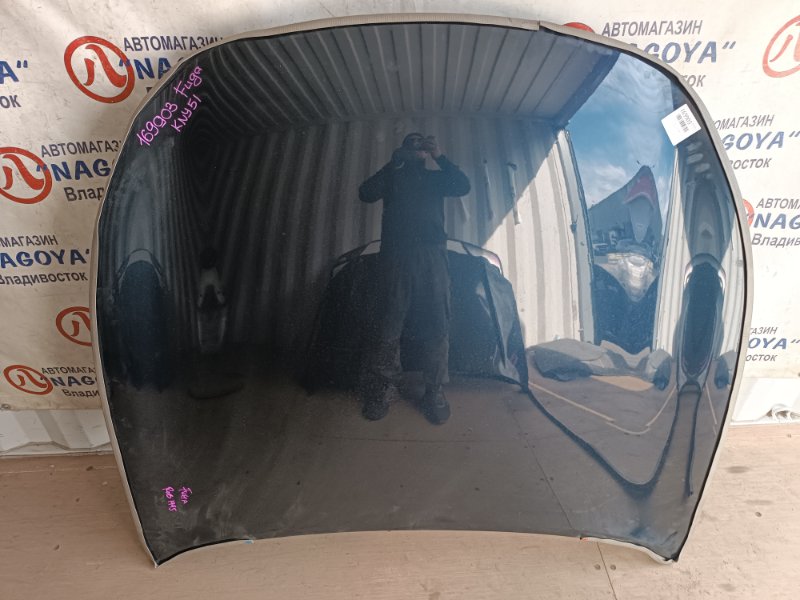 Капот NISSAN FUGA KNY51 VQ37VHR передний COLOR BW5 (б/у)