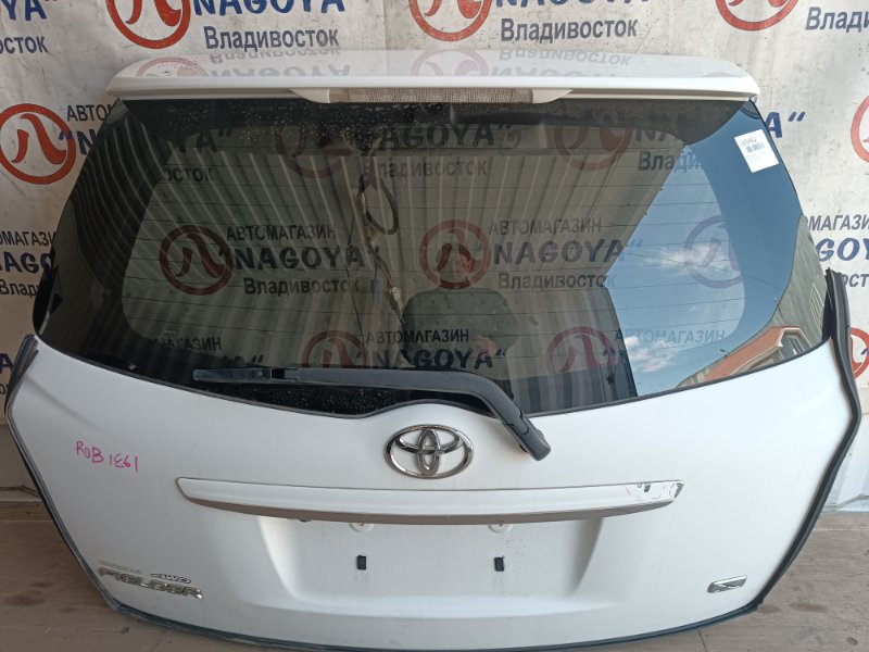 Дверь 5-я TOYOTA COROLLA FIELDER NZE144 1NZ-FE задняя COLOR 040 (б/у)