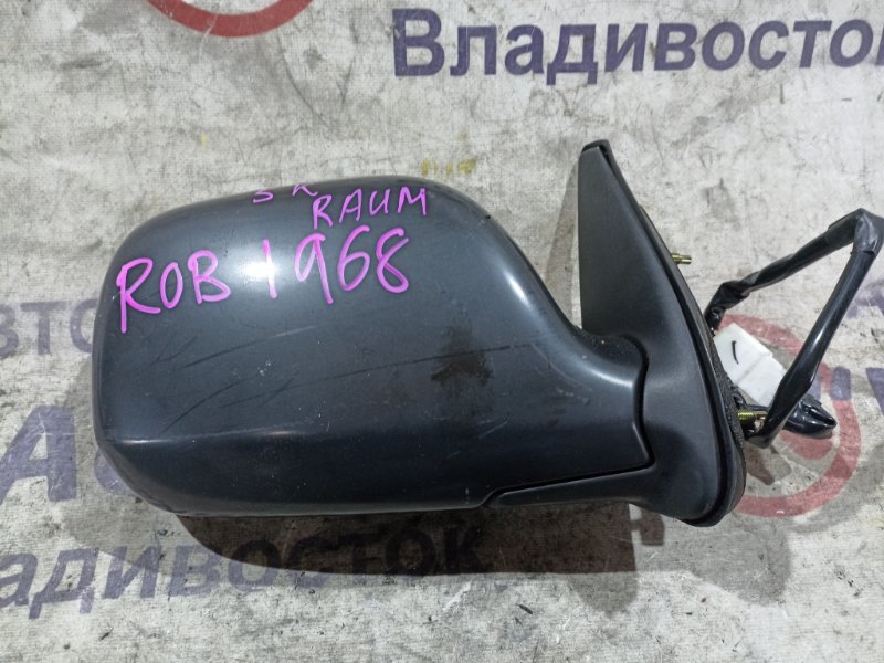 Зеркало TOYOTA RAUM EXZ10 5E-FE переднее правое 5 KOHTAKTOB (б/у)