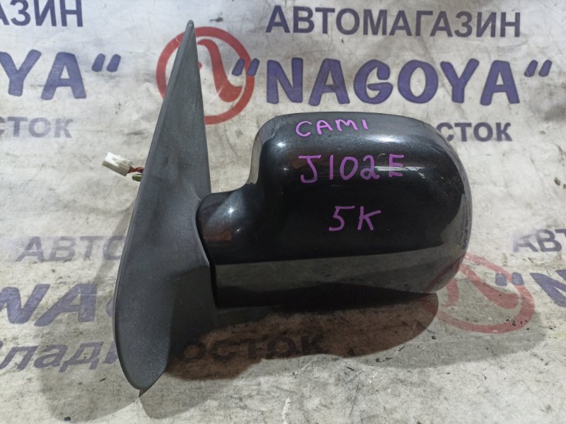 Зеркало TOYOTA CAMI J102E K3-VE переднее левое 5 KOHTAKTOB (б/у)