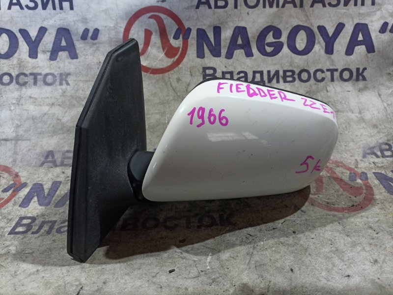 Зеркало TOYOTA COROLLA FIELDER ZZE123 2ZZ-GE переднее левое 5 KOHTAKTOB (б/у)