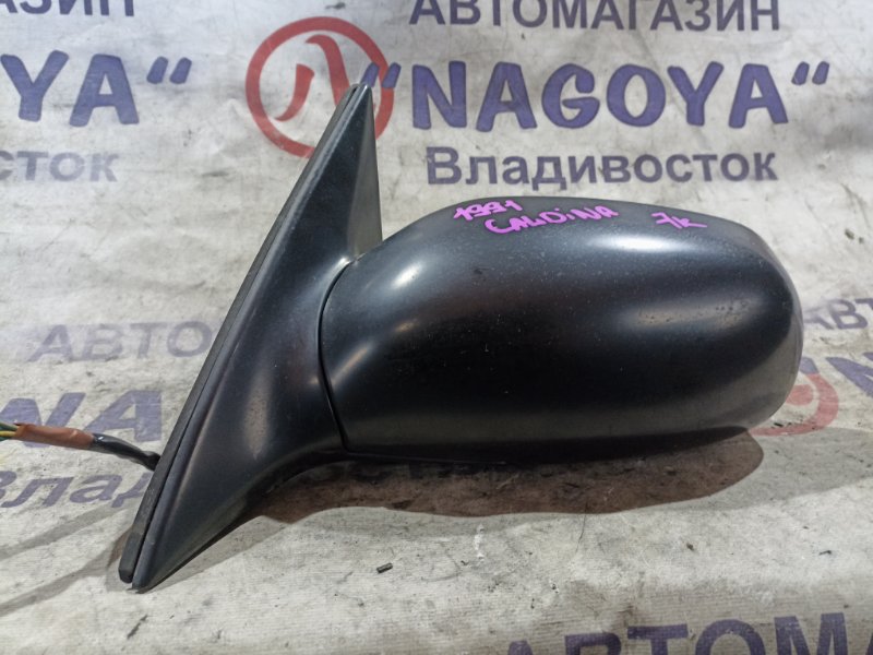 Зеркало TOYOTA CALDINA ST195 3S-FE переднее левое 7 KOHTAKTOB (б/у)