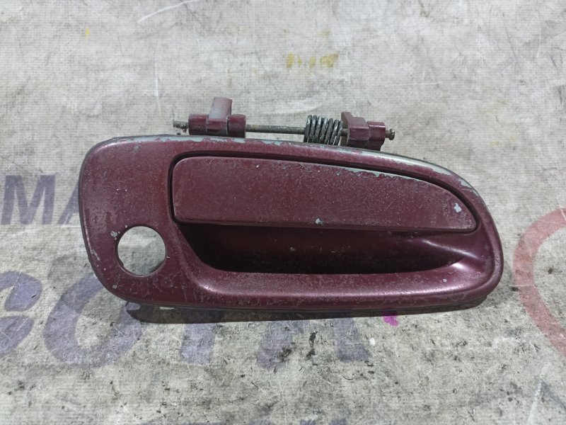 Ручка двери внешняя TOYOTA CALDINA ST195 3S-FE передняя правая (б/у)