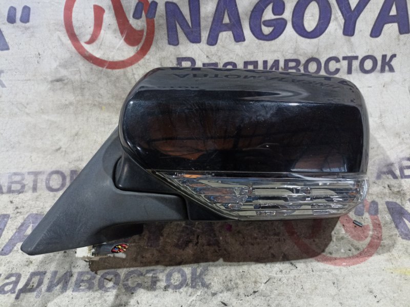 Зеркало SUBARU FORESTER SG5 EJ205 переднее левое 10 KOHTAKTOB (б/у)