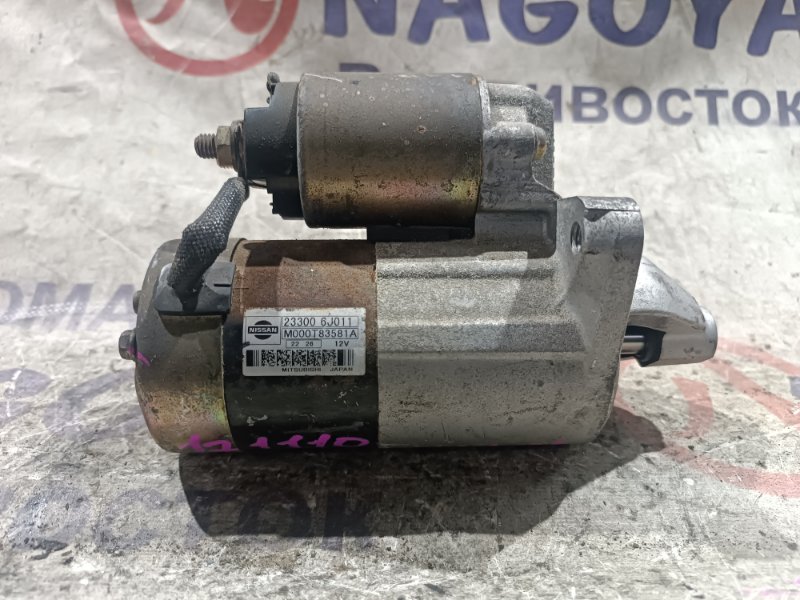Стартер NISSAN WINGROAD WHNY11 QG18DE 23300 6J011 (б/у)