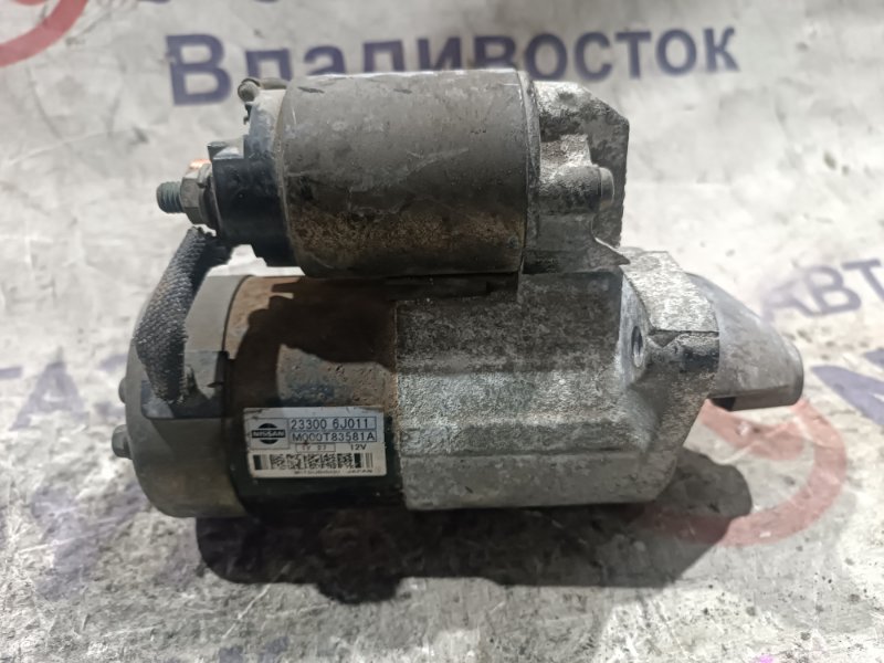 Стартер NISSAN WINGROAD WHNY11 QG18DE 23300 6J011 (б/у)