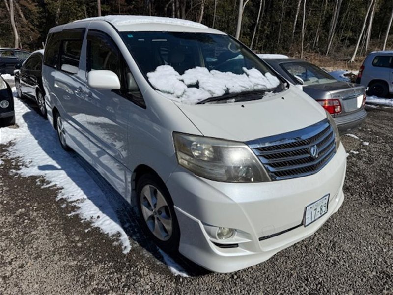 Подкрылок TOYOTA ALPHARD ANH10 2AZ-FE передний правый (б/у)