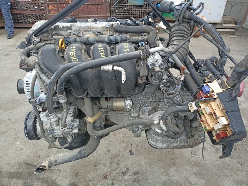 Двигатель TOYOTA WISH ZNE10 1ZZ-FE 1673044 (б/у)