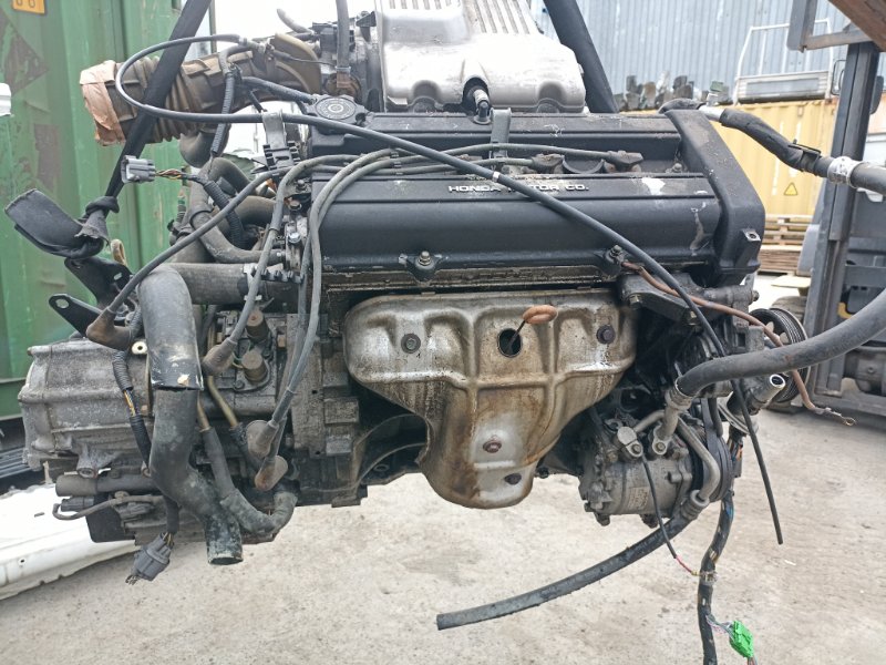 Двигатель HONDA CR-V RD1 B20B 7163402 (б/у)