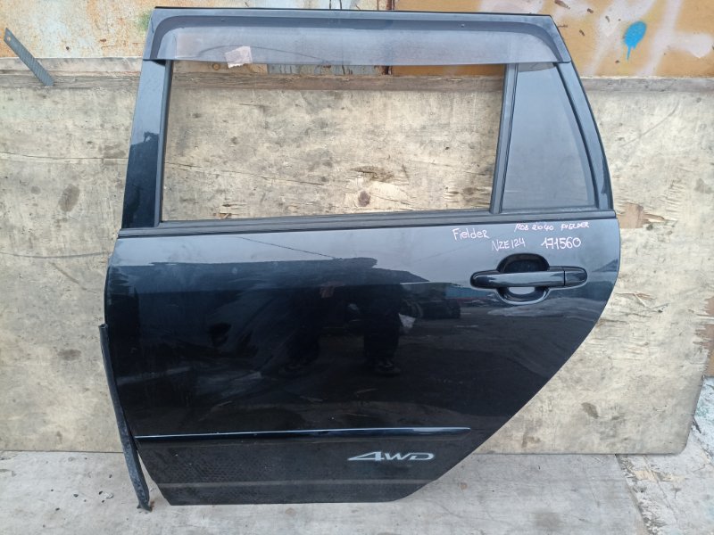 Дверь TOYOTA COROLLA FIELDER NZE124 1NZ-FE задняя левая COLOR 209 (б/у)