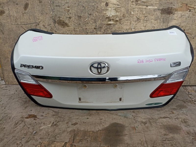 Крышка багажника TOYOTA PREMIO ZRT265 2ZR-FE задняя 20-450 (б/у)