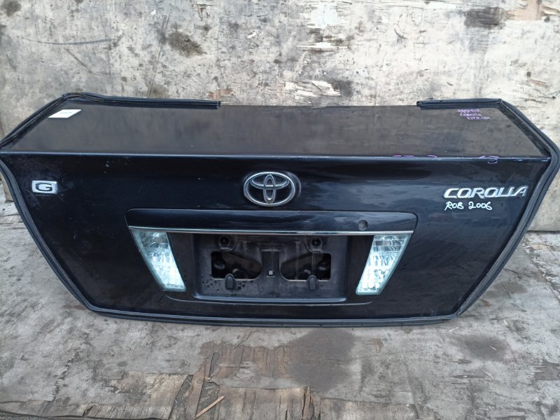 Крышка багажника TOYOTA COROLLA NZE124 1NZ-FE задняя 3 MODEL (б/у)