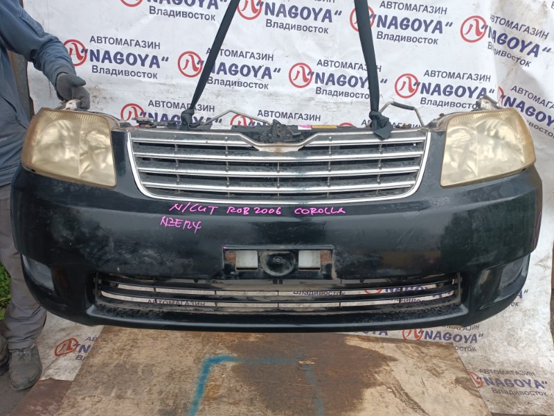 Nose cut TOYOTA COROLLA NZE124 1NZ-FE передний 12-498 (б/у)