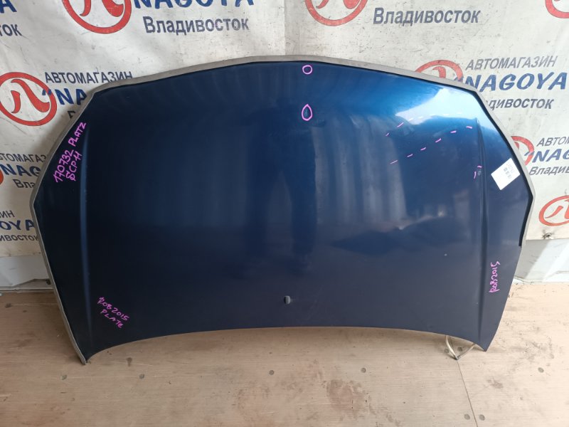Капот TOYOTA PLATZ SCP11 1SZ-FE передний 2 MODEL (б/у)