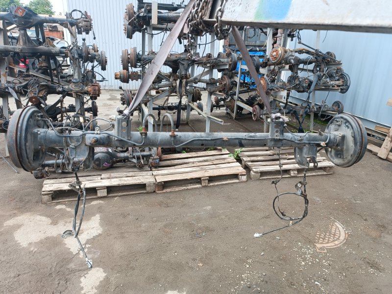 Балка со ступицами TOYOTA SUCCEED NCP51 1NZ-FE задняя ABS (б/у)