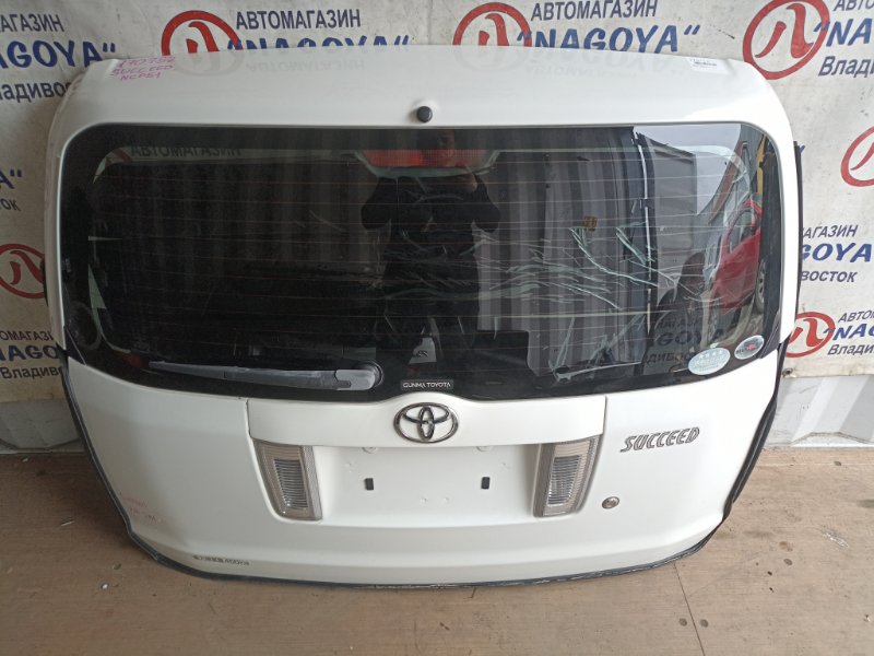 Дверь 5-я TOYOTA SUCCEED NCP51 1NZ-FE задняя COLOR 058 (б/у)