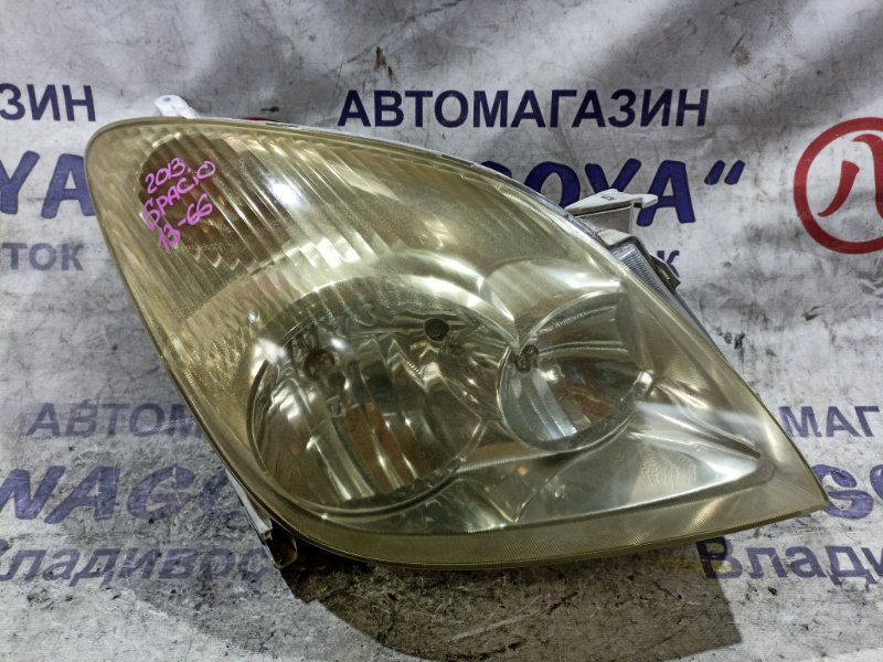 Фара TOYOTA COROLLA SPACIO NZE121 1NZ-FE передняя правая 1366 (б/у)