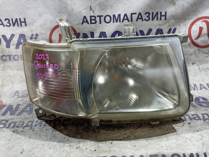 Фара TOYOTA SUCCEED NCP58 1NZ-FE передняя правая 52076 (б/у)