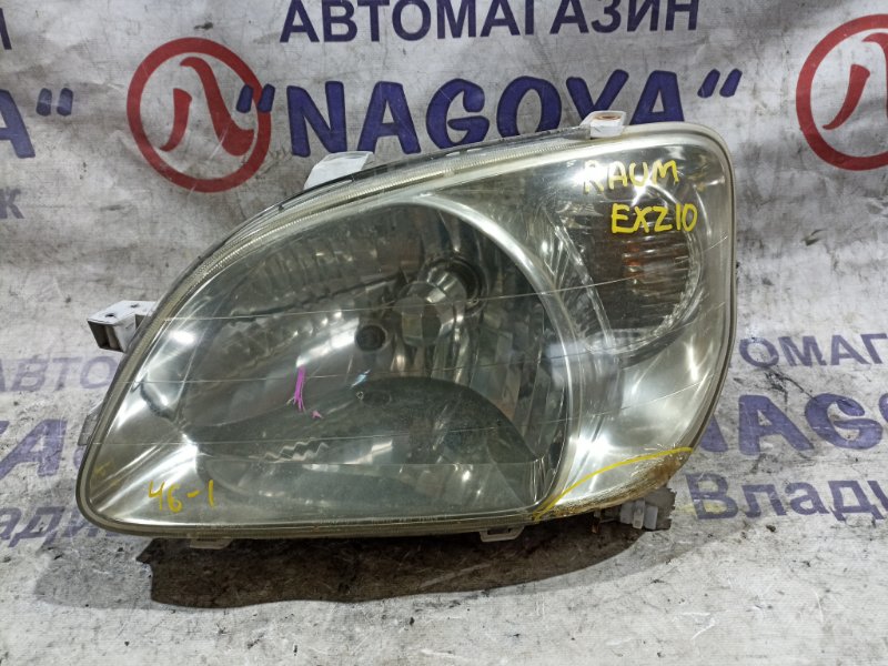 Фара TOYOTA RAUM EXZ10 5E-FE передняя левая 46-1 (б/у)