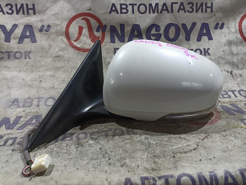 Зеркало TOYOTA CAMRY ACV40 2AZ-FE переднее левое 9 KOHTAKTOB (б/у)