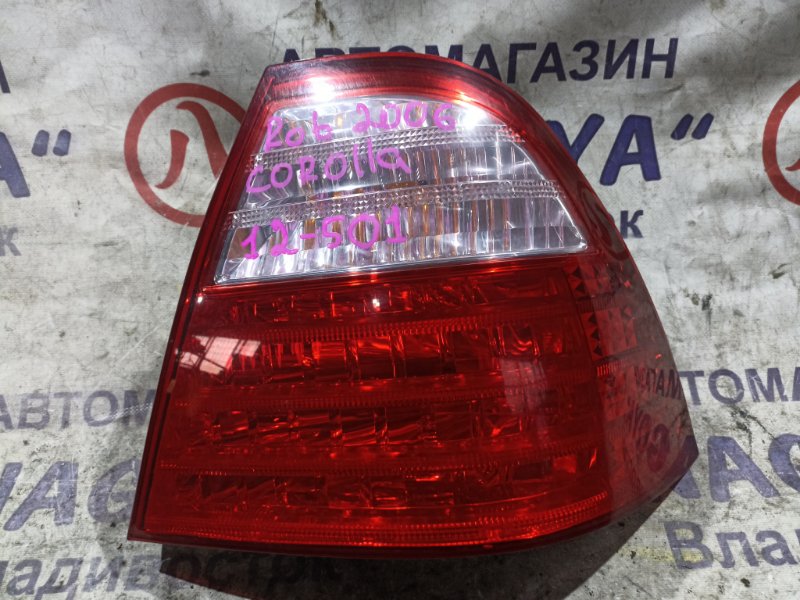 Стоп-сигнал TOYOTA COROLLA NZE124 1NZ-FE задний правый 12501 (б/у)