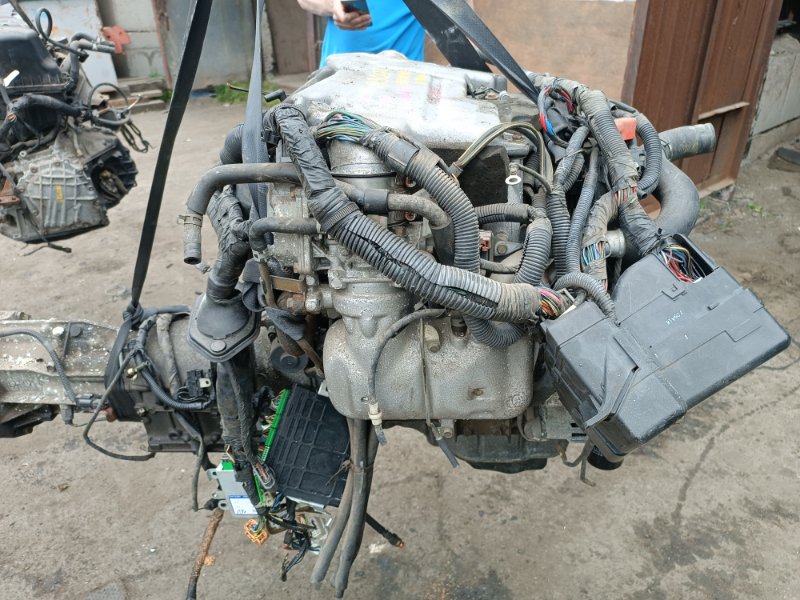 Двигатель MITSUBISHI PAJERO IO H66W 4G93 KL1211 (б/у)