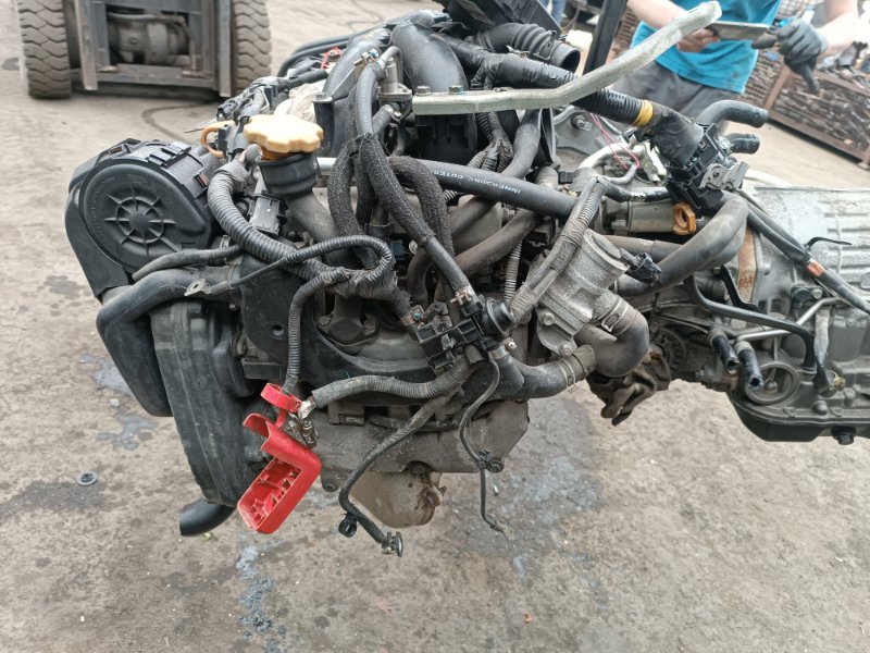 Двигатель SUBARU FORESTER SH5 EJ205HPZME D387369 (б/у)